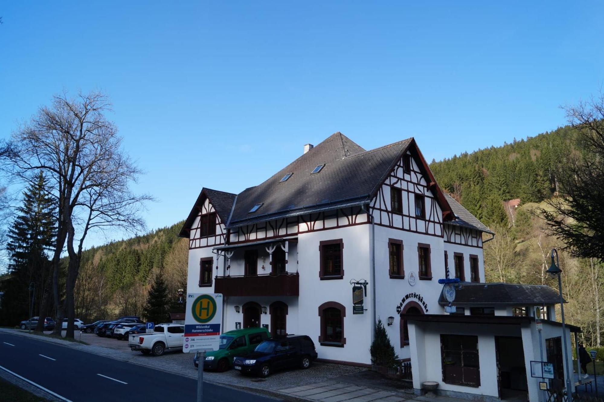 Gasthof Und Pension Hammerschaenke Wildenthal Exteriér fotografie